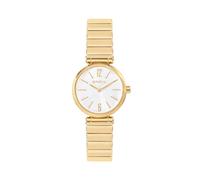 BREIL Reloj TW2126 NUVE' para Mujer, Esfera Blanca Monocolor, Movimiento Solo Hora - 2 MANECILLAS DE Cuarzo y Correa DE Acero Dorado