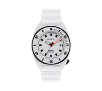 BREIL Reloj TW2194 Man Manta Eco Blend, Esfera MONOCROMÁTICA Blanca, Movimiento Solo Hora - 3 Agujas, Cuarzo y Correa DE Poliuretano Blanca