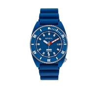 BREIL Reloj TW2195 Manta Eco Blend con Esfera Azul Monocolor, Movimiento Solo Hora - Cuarzo DE 3 MANECILLAS y Correa DE Poliuretano Azul