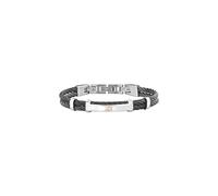 BREIL TJ3961 joya 9K colección LOOP, PULSERAS DE HOMBRE en ACERO, color ORO PLATA talla 20.3 SIN PIEDRAS