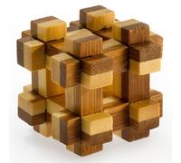 breinen-mozaiek-puzzels - 3D Bamboo Breinpuzzel Prison House (Importación USA)