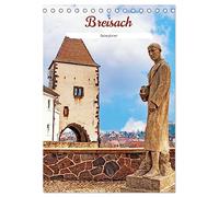 Breisach - Reiseplaner (Tischkalender 2026 DIN A5 hoch), CALVENDO Monatskalender: Breisach liegt am Oberrhein, an der deutsch-französischen Grenze auf halbem Weg zwischen Colmar und Freiburg.