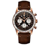 Breitling Navitimer 1959 Cronómetro Reloj para hombre, edición limitada, oro rosa, RB0910371B1X1, Dorado, Correa