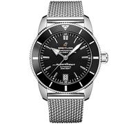 Breitling Superocean Heritage II Reloj automático cronómetro 42 mm esfera negra reloj de hombre AB2010121B1A1 plateado, plateado, Reloj de buceo