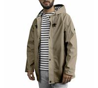 Breizh Ocean - Cerado impermeable ARMOR, interior marino rayado - Mixto, hombre o mujer - chubasquero hombre adulto de XS a 4XL