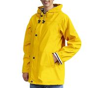 Breizh Ocean - FARMOR - Chubasquero de mujer impermeable mixto, forro a rayas estilo marinero - XS a 4XL