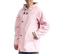 Breizh Ocean - FARMOR - Chubasquero de mujer impermeable mixto, forro a rayas estilo marinero - XS a 4XL