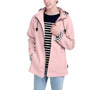 Breizh Ocean - Impermeable ERQUY, Corte ajustado con interior a rayas - Mujer - de XS a 4XL