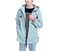 Breizh Ocean - Impermeable ERQUY, Corte ajustado con interior a rayas - Mujer - de XS a 4XL