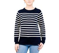 Breizh Ocean - Jersey Mujer Invierno, de XS a 4XL, Marca Francesa BINIC, Sudaderas Mujeres sin Capucha en Algodón Bio, Sueter Manga Larga Disponible en Tallas Grandes
