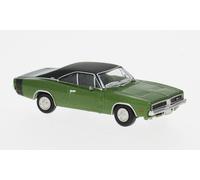 1969 Dodge Charger Verde/Negro 1:87 (H0) Brekina 18002