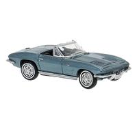 Brekina 18027 Chevrolet Corvette C2 Cabriolet, Verde, 1962, H0 Nuevo 2025