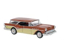 BREKINA 18179 Buick Century Caballero, Naranja/Beige Claro, 1957 , H0, Neu 2025