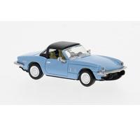 Brekina 19181 Triumph Spitfire, Azul Claro, 1974, H0, Nuevo 2025