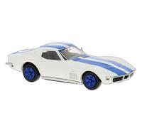 Brekina 19992 Chevrolet Corvette C3, Azul, 1967, H0 Nuevo 2026