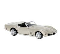 Brekina 19993 Chevrolet Corvette C3, Dorado, 1967, H0 Nuevo 2026