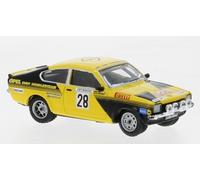 Brekina 20402 - 1/87 Opel Kadett C GT/E, No.28, Rallye Monte Carlo, 1976 - Nuevo
