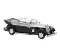 Brekina 21059 Mercedes 770 K, Negro / Plata, 1938, H0, Nuevo 2025