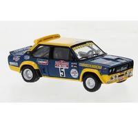 Brekina 22658 - 1/87 Fiat 131 Abarth No.5 Olio Fiat Rally San Remo W. Röhrl 1977