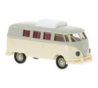 Brekina 31632 VW T1b Camper, Gris / Beige Claro, 1960, H0, Nuevo 2025