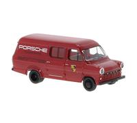 Brekina 34164 Ford Transit, 1970, Porsche UK, H0, Nuevo 2025