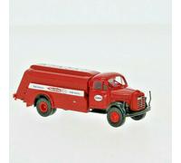Brekina 43028 Borgward B 4500 Camión Cisterna Rojo, 1951, Esso, H0, Nuevo 2021