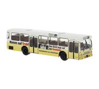 BREKINA 50811 Mercedes O 305 Stadtbus, 1972 , Hha - Trabrennbahn, H0, Nuevo 2025