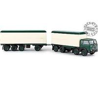 BREKINA 58422 Camión Fiat 690 Milpiés Con Plataforma Isoterma Color Verde