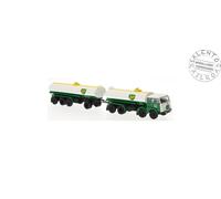 BREKINA 58458 Camión Fiat 690 Milpiés Blanco Verde Cisterna Combustible" Bp " 1