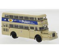 Brekina 61204-1/87 Ifa Do 56 Bus, BVG - Viajes Hacia Polonia, 1960 - Nuevo