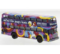 Brekina 61261-1/87 Büssing D2U Biplano, BVG - Mueble Hübner, Pop-Bus, 1960