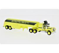 BREKINA 85815 Mack RS 700 Tanque-Sz, 1966 , Bayville Vol. Fire Co H0, Nuevo 2025