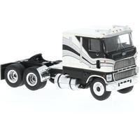 Brekina 85850 Ford CLT 9000, blanco/plata, camión US modelo 1:87 (H0)