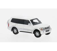 Brekina BOS87497 Mitsubishi Pajero, Blanco, 2003, H0, Nuevo 2026