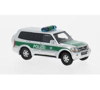 Brekina BOS87498 - 1/87 Mitsubishi Pajero, 2003, Policía Federal - Nuevo