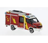 Brekina PCX870547 - 1/87 Iveco Magirus Diario Mlf ,Bomberos Hannover, 2021 - Neu