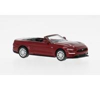 2020 Ford Mustang VI Cabriolet Rojo Oscuro 1:87 (H0) PCX87 PCX870565