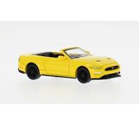 2020 Ford Mustang VI Cabriolet Amarillo 1:87 (H0) PCX87 PCX870566