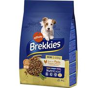 BREKKIES Mini pienso para perros adultos tamaño mini con pollo verduras y cereales bolsa 3 kg