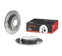 Disco de freno BREMBO 08A11211 trasero, macizo, 1 Pieza