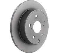 Disco de freno BREMBO 08A42911 hinten, macizo, 1 Pieza