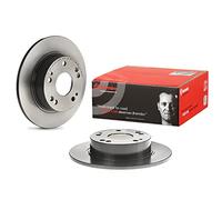 Disco de freno BREMBO 08A63611 trasero, macizo, 1 Pieza