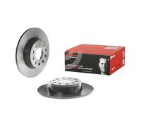 Brembo 08.B413.11 Disco de freno trasero, con recubrimiento de laca ultravioleta, 2 unidades