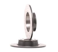 Disco de freno BREMBO 08B4131X trasero, perforado, perforado, macizo, 1 Pieza