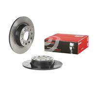 Brembo 08.B413.75 Disco de freno trasero Max con pintura UV, juego de 2