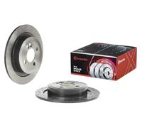 Brembo 08.C307.1X Disco de freno trasero Xtra con pintura UV, juego de 2