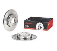 Brembo Discos de freno delanteros 08.4750.34 macizos – Par para Mercedes-Benz W124 Sedán Clase E