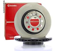 Brembo 08872711 Discos de Freno con Recubrimiento UV, Set de 2