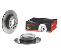 Brembo Disco de freno 08.9502.11 Trasero Recubrimiento UV – Juego de 2