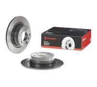 Disco de freno BREMBO 08A20511 trasero, macizo, altamente carbonizado, 1 Pieza